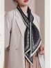 Premium Silk Feeling Spring Print Scarf